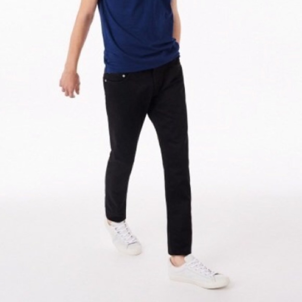 NWT Gant Stick Boy Coal black slim leg jeans 28/32